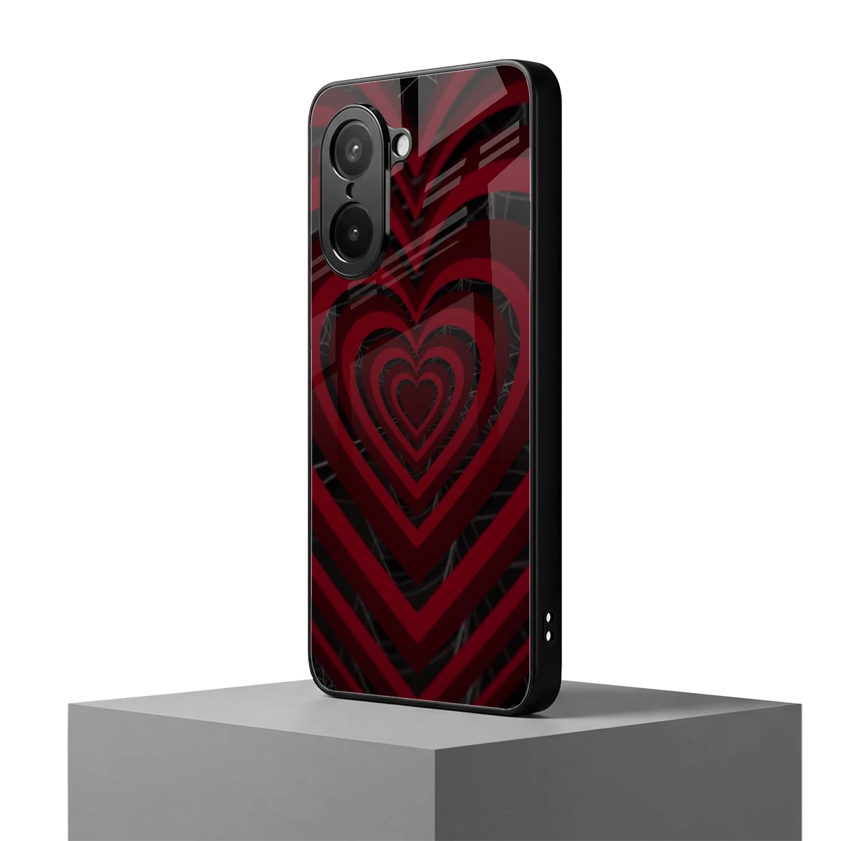 Y2K Hearts X Spider oneplus nord ce5 5g mobile cover | shockproof glass phone case