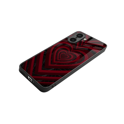 Y2K Hearts X Spider stylish phone case for oneplus nord ce5 5g | glossy glass and slim fit