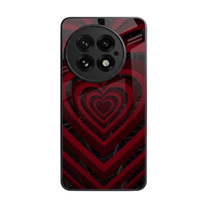 Y2K Hearts X Spider back phone cover | glass case for oneplus 13