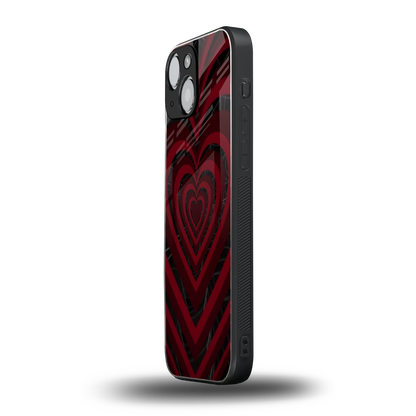 Y2K Hearts X Spider iphone 13 mini mobile cover | shockproof glass phone case