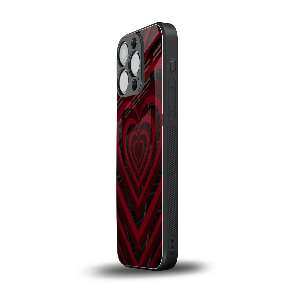 Y2K Hearts X Spider iphone 13 pro mobile cover | shockproof glass phone case