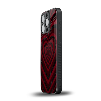 Y2K Hearts X Spider iphone 13 pro mobile cover | shockproof glass phone case