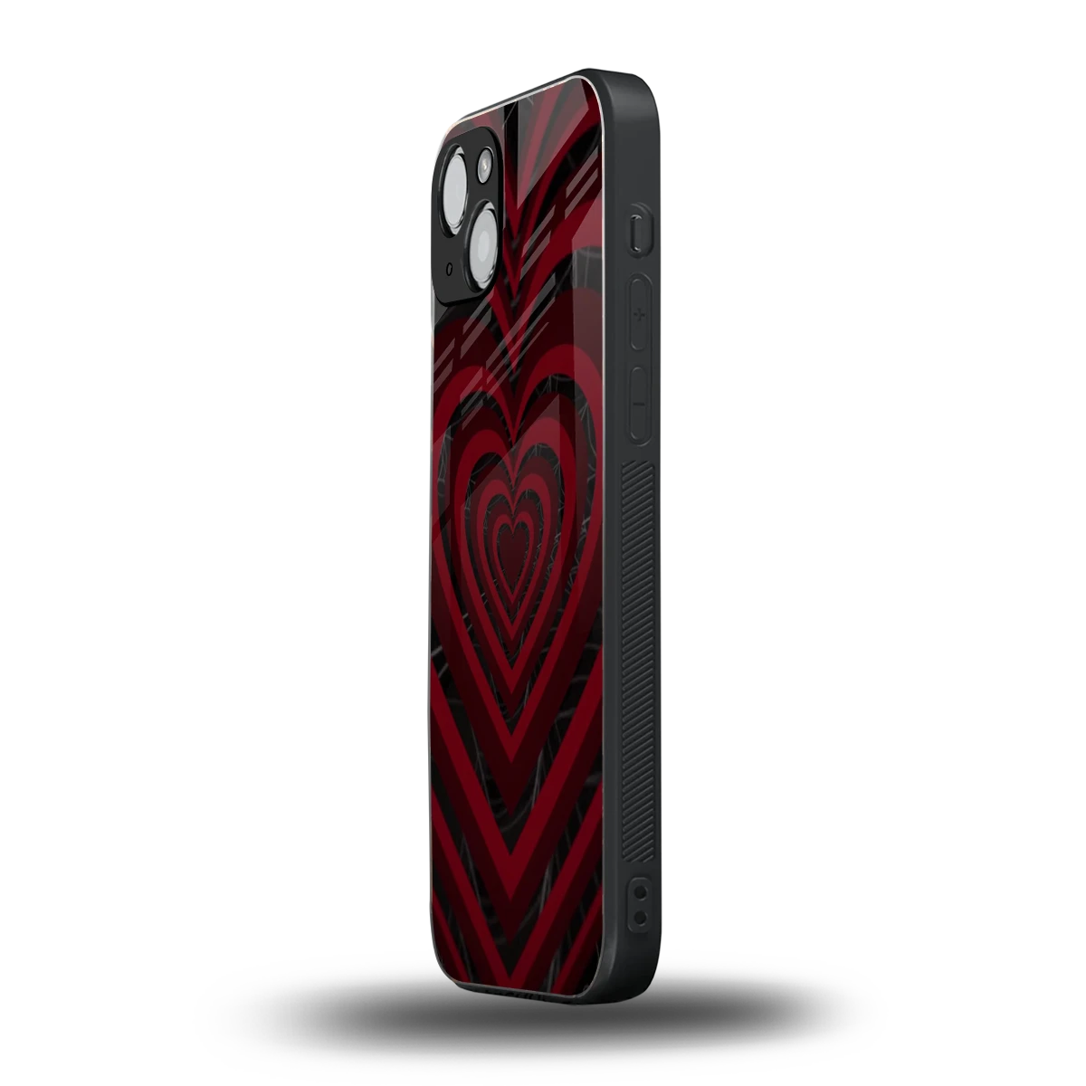 Y2K Hearts X Spider iphone 13 mobile cover | shockproof glass phone case