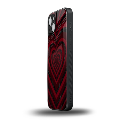 Y2K Hearts X Spider iphone 13 mobile cover | shockproof glass phone case