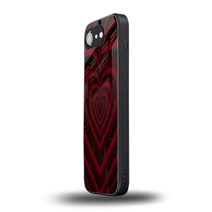 Y2K Hearts X Spider iphone 16e mobile cover | shockproof glass phone case