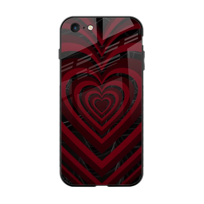 Y2K Hearts X Spider back phone cover | glass case for iphone 6