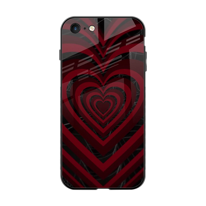 Y2K Hearts X Spider back phone cover | glass case for iphone 7