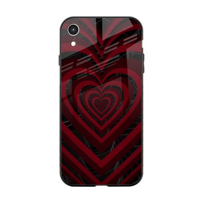 Y2K Hearts X Spider back phone cover | glass case for iphone xr