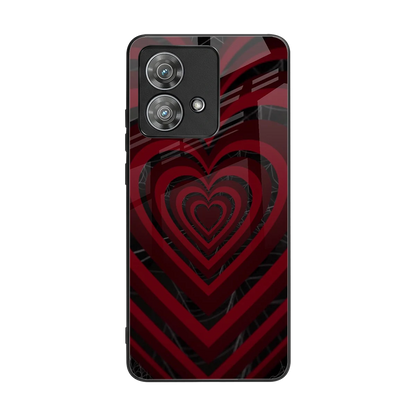 Y2K Hearts X Spider back phone cover | glass case for motorola edge 40 neo 5g