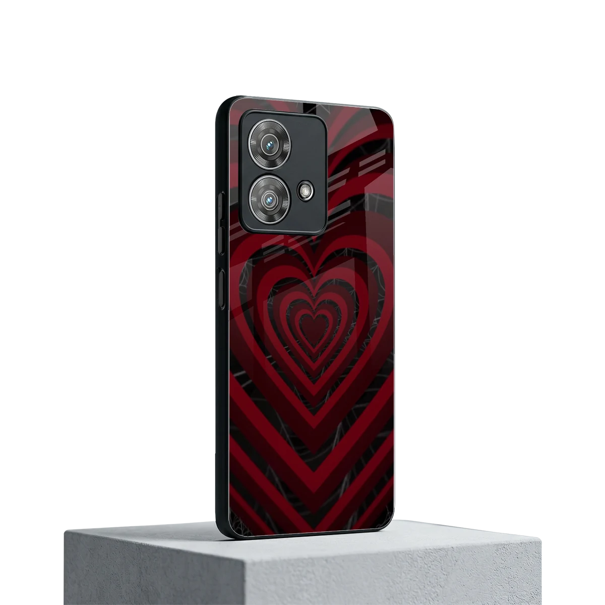Y2K Hearts X Spider motorola edge 40 neo 5g mobile cover | shockproof glass phone case
