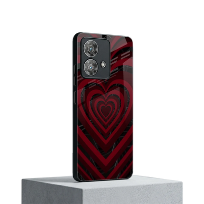Y2K Hearts X Spider motorola edge 40 neo 5g mobile cover | shockproof glass phone case