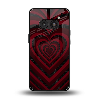 Y2K Hearts X Spider back phone cover | glass case for nothing phone 2a