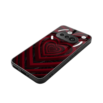 Y2K Hearts X Spider stylish phone case for nothing phone 3a | glossy glass and slim fit
