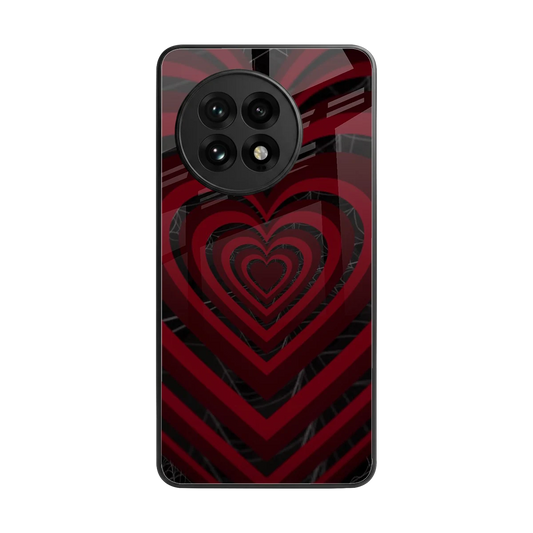 Y2K Hearts X Spider back phone cover | glass case for oneplus 13r