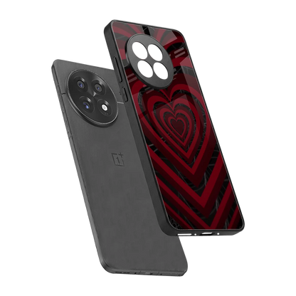 Y2K Hearts X Spider sleek oneplus 13r cover with tempered glass back and TPU edges