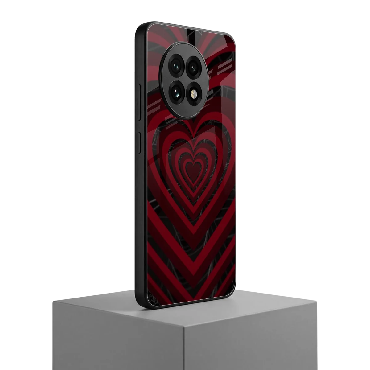 Y2K Hearts X Spider oneplus 13r mobile cover | shockproof glass phone case