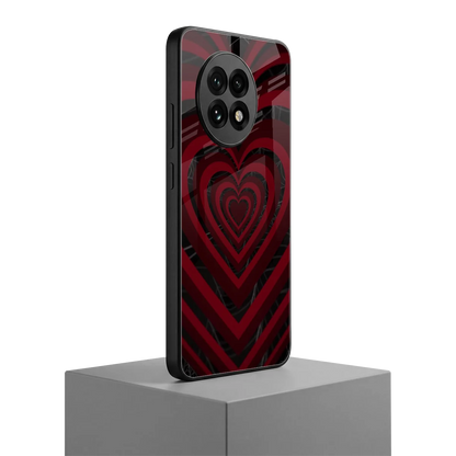 Y2K Hearts X Spider oneplus 13r mobile cover | shockproof glass phone case
