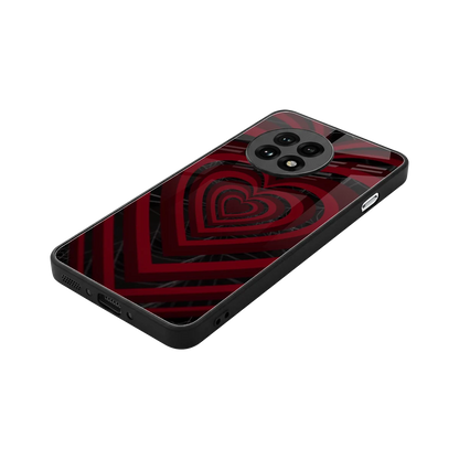Y2K Hearts X Spider stylish phone case for oneplus 13r | glossy glass and slim fit