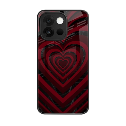 Y2K Hearts X Spider back phone cover | glass case for oneplus 13s