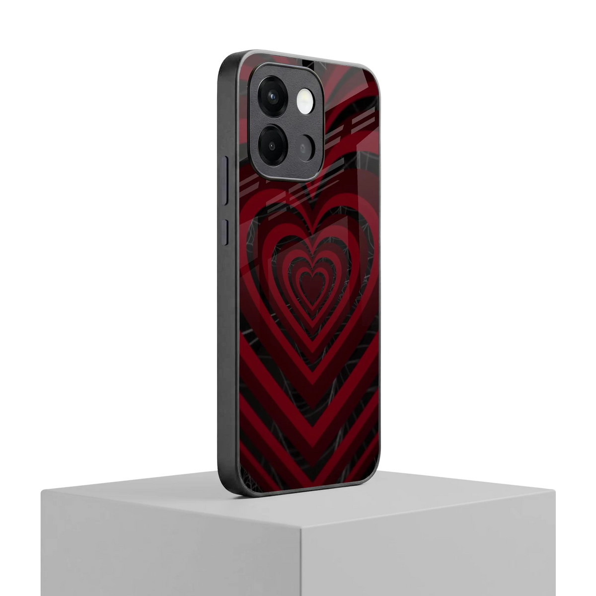 Y2K Hearts X Spider oneplus 13s mobile cover | shockproof glass phone case