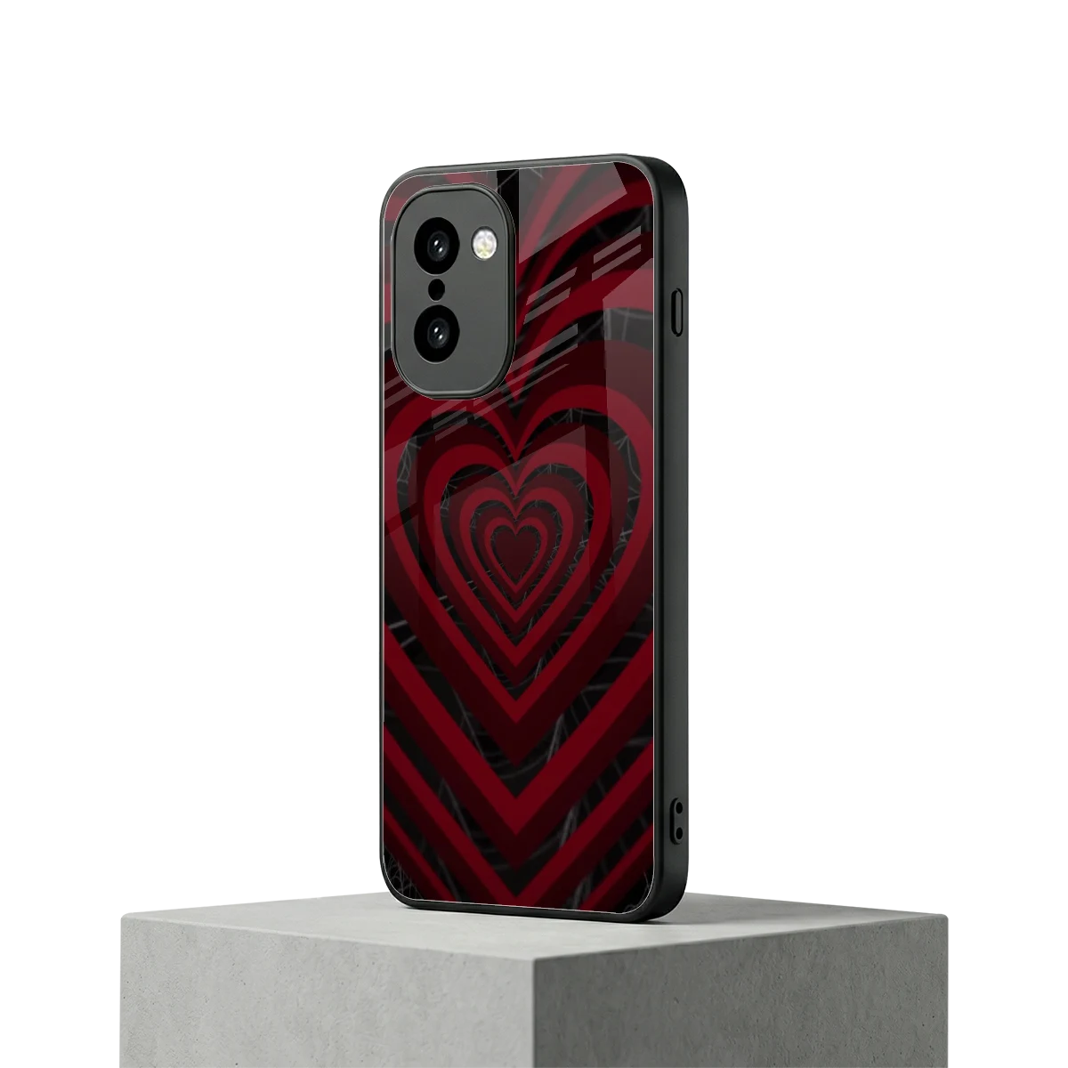Y2K Hearts X Spider oneplus 15r mobile cover | shockproof glass phone case