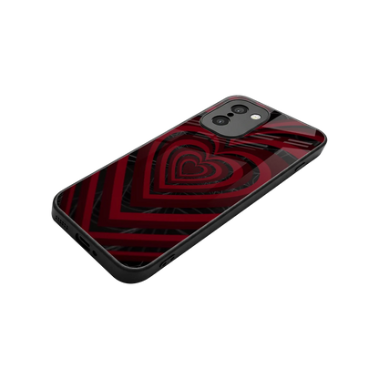 Y2K Hearts X Spider stylish phone case for oneplus 15r | glossy glass and slim fit