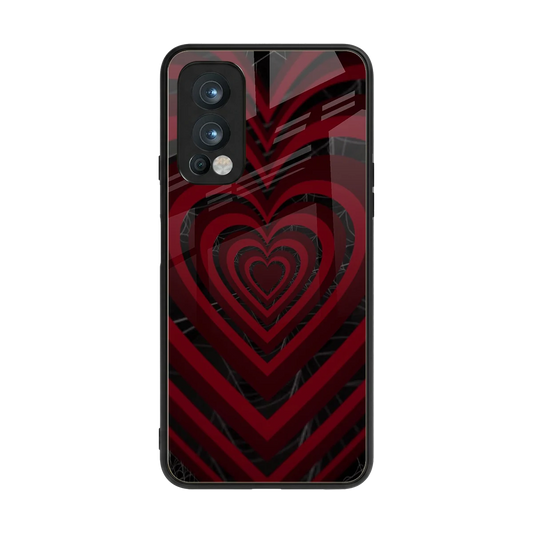 Y2K Hearts X Spider back phone cover | glass case for oneplus nord 2