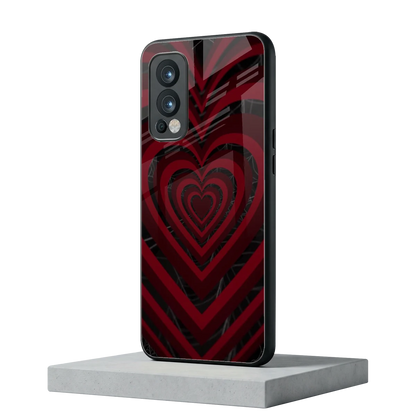 Y2K Hearts X Spider oneplus nord 2 mobile cover | shockproof glass phone case