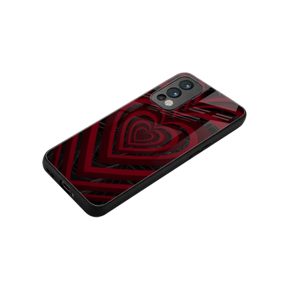 Y2K Hearts X Spider stylish phone case for oneplus nord 2 | glossy glass and slim fit
