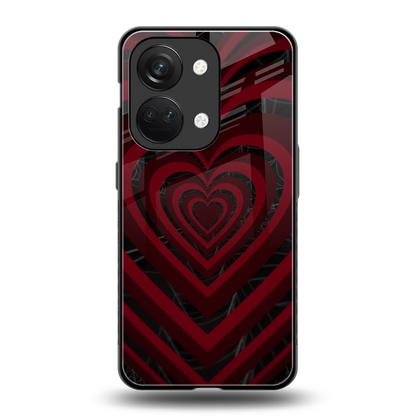 Y2K Hearts X Spider back phone cover | glass case for oneplus nord 3