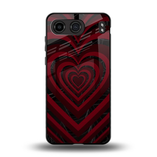 Y2K Hearts X Spider back phone cover | glass case for oneplus nord 4