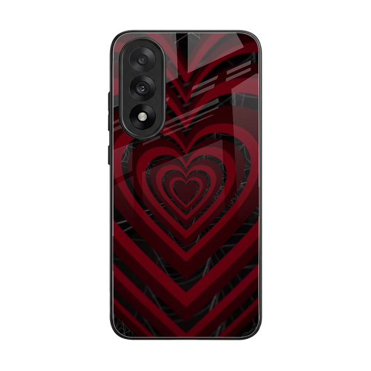Y2K Hearts X Spider back phone cover | glass case for oneplus nord 5