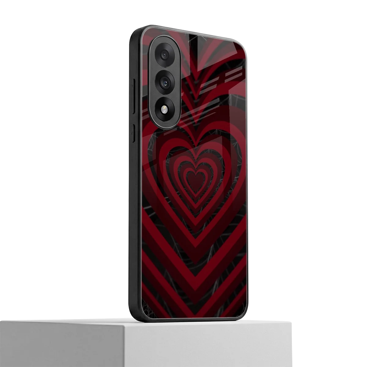 Y2K Hearts X Spider oneplus nord 5 mobile cover | shockproof glass phone case
