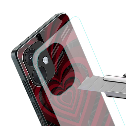 Y2K Hearts X Spider stylish phone case for oneplus nord ce 3 | glossy glass and slim fit
