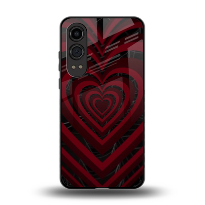 Y2K Hearts X Spider back phone cover | glass case for oneplus nord ce 4 lite