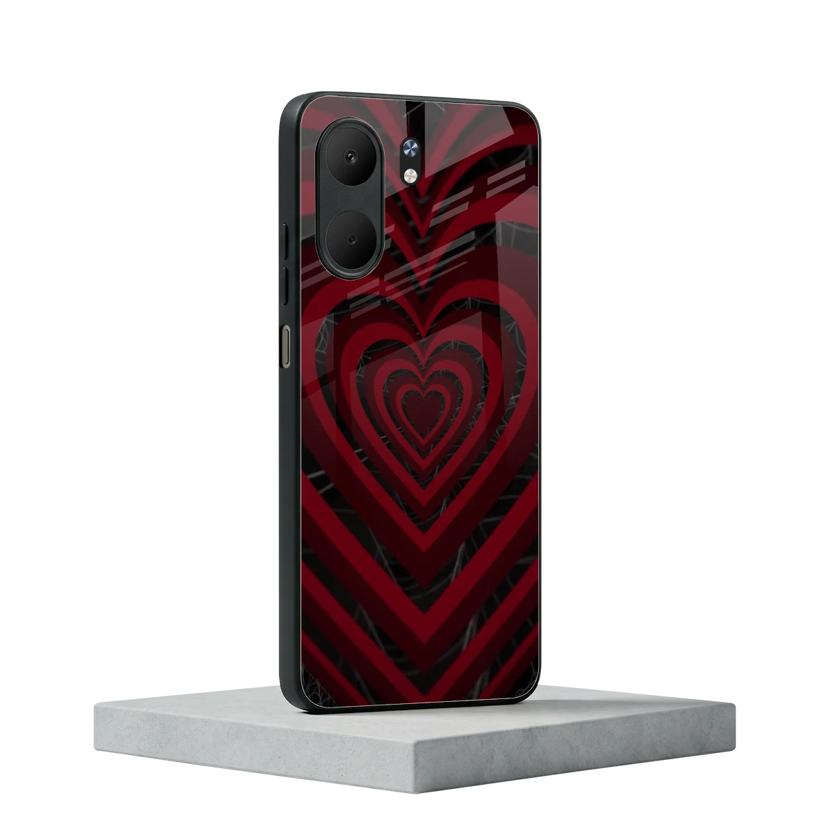 Y2K Hearts X Spider oppo a5x 5g mobile cover | shockproof glass phone case