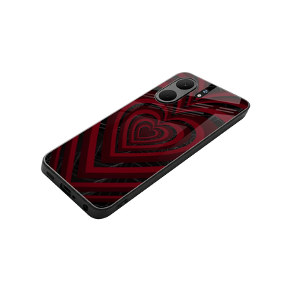 Y2K Hearts X Spider stylish phone case for oppo a5x 5g | glossy glass and slim fit