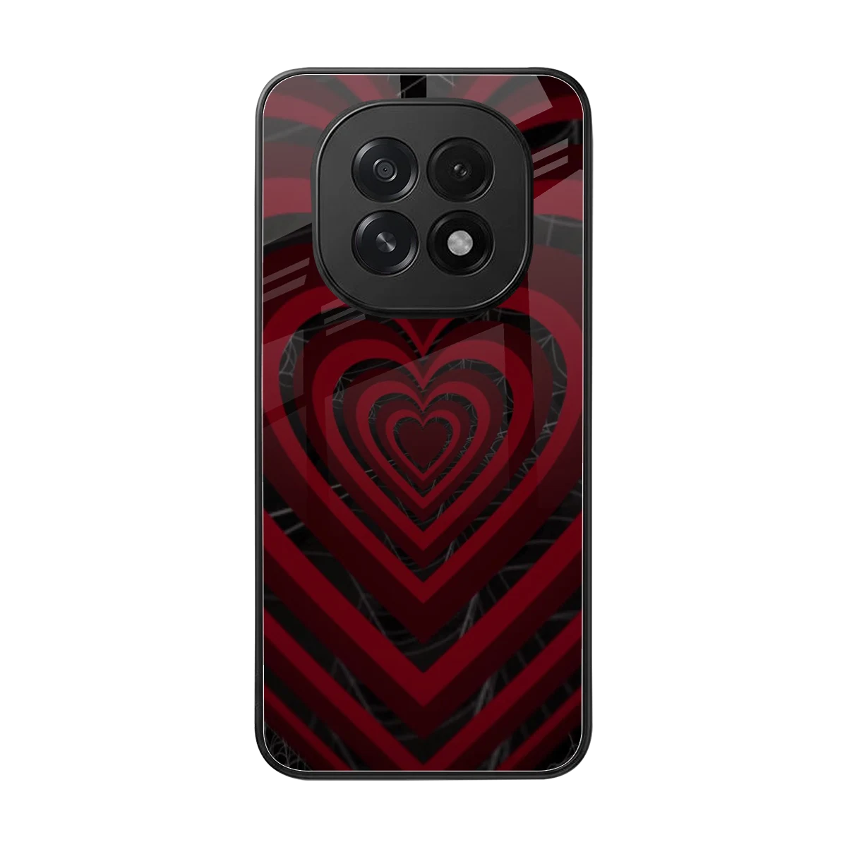 Y2K Hearts X Spider back phone cover | glass case for oppo f29 5g