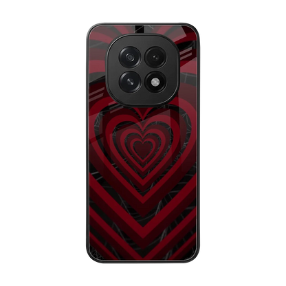 Y2K Hearts X Spider back phone cover | glass case for oppo f29 5g