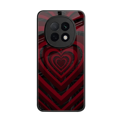 Y2K Hearts X Spider back phone cover | glass case for oppo f29 pro 5g