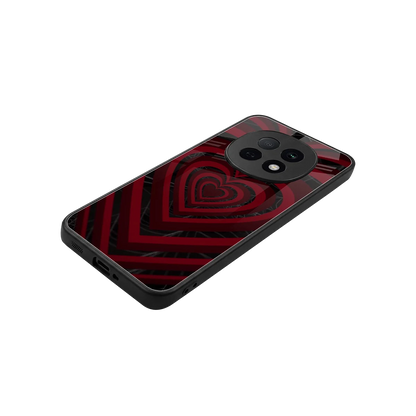 Y2K Hearts X Spider stylish phone case for oppo f29 pro 5g | glossy glass and slim fit