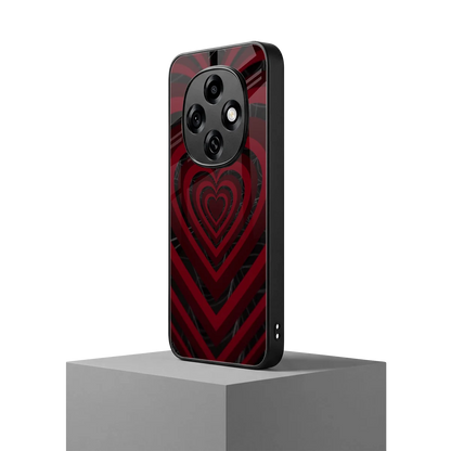 Y2K Hearts X Spider oppo f31 pro 5g mobile cover | shockproof glass phone case