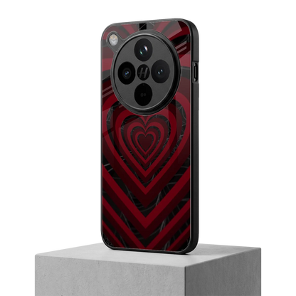 Y2K Hearts X Spider oppo find x8 mobile cover | shockproof glass phone case