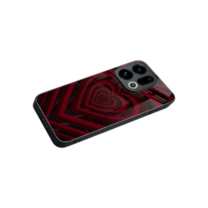 Y2K Hearts X Spider stylish phone case for oppo find x9 | glossy glass and slim fit