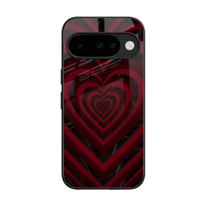 Y2K Hearts X Spider back phone cover | glass case for google pixel 10