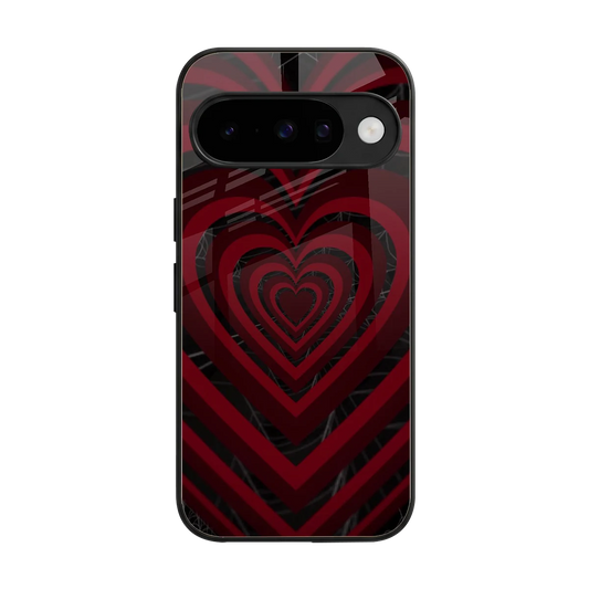 Y2K Hearts X Spider back phone cover | glass case for google pixel 10
