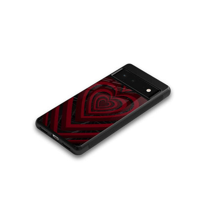 Y2K Hearts X Spider google pixel 6a mobile cover | shockproof glass phone case