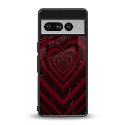 Y2K Hearts X Spider back phone cover | glass case for google pixel 7 pro