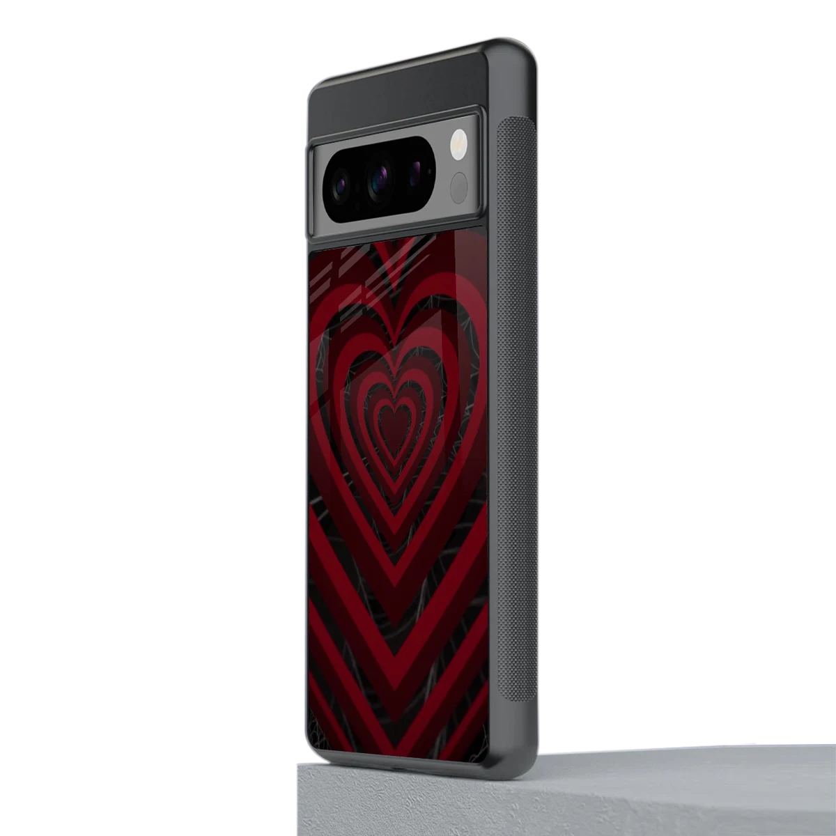 Y2K Hearts X Spider stylish phone case for google pixel 8 pro | glossy glass and slim fit