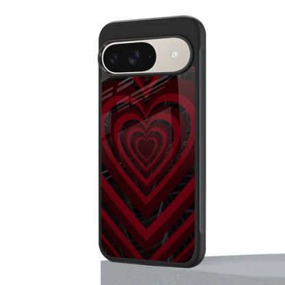 Y2K Hearts X Spider google pixel 9 mobile cover | shockproof glass phone case